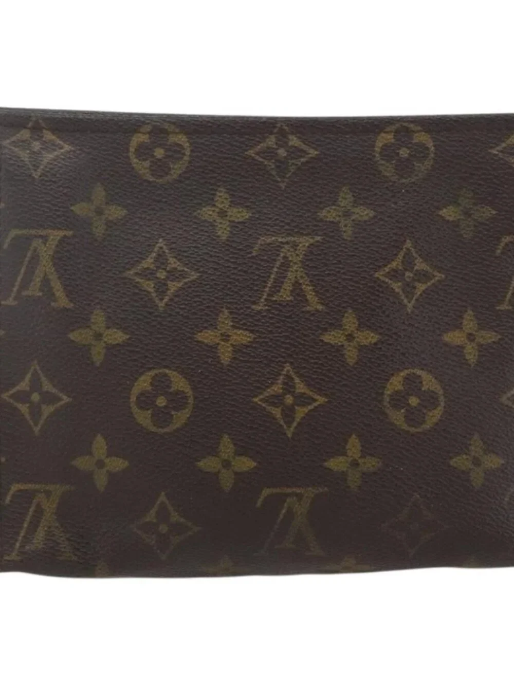 LOUIS VUITTON Monogram Poche Toilette 19 Pouch M47544 LV Auth ki6390